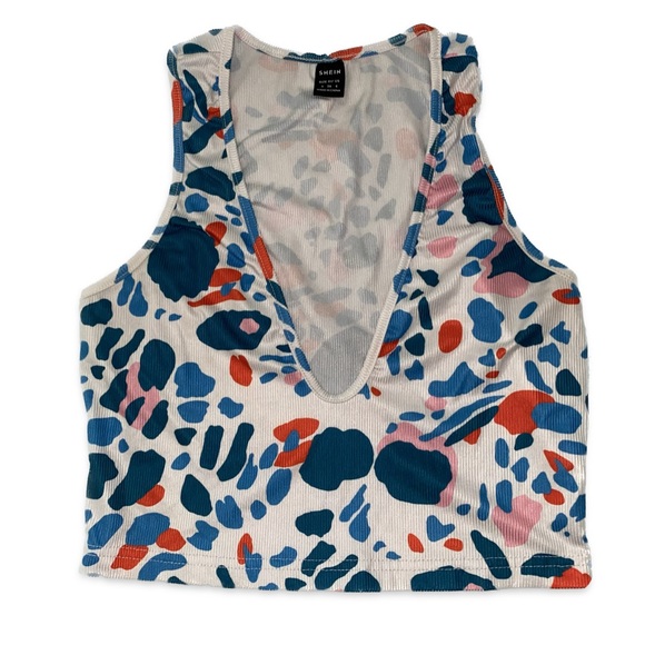 Abstract Crop-Top - Picture 2 of 4